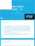 BMS Sem V Unit Iv Part - I