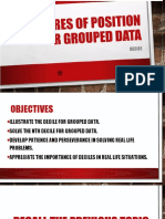 Measure of Position Decile Group Data