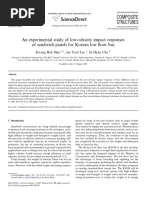 An Experimental Study of Low-Velocity Impact Responses