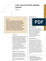 Strategic and Tactical Mine Planning