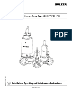 XFP PE1 PE3 Installation Operating and Maintenance Instructions