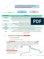 7 - La Modification Des Grands Équilibres Économiques Et Politiques Mondiaux