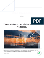 Como Elaborar Um Eficiente Plano de Negócios - EQ Junior