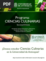 Info+Examen+de+admisión+Culinarias Univ de Antioquia