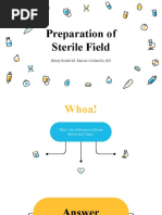 Preparation of Sterile Field 2