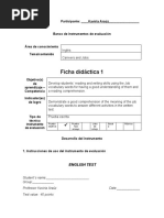 Formato Banco de Instrumentos de Evaluacion Act 2021