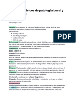 Aspectos Básicos de Patología Bucal y Maxilofacial.