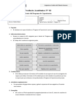 PA N°03 - Plan de Capacitaciones