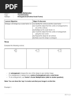 Notes - Transformation (Enlargement)