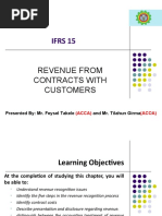 Ifrs 15 Revenue Recognition