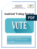 Android Voting System