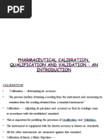 Calibration and Validation Intro