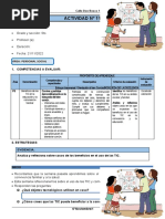 6° Grado - Actividad Del 21 de Noviembre