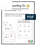 Addition Strategy Posters