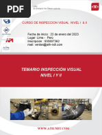 Curso de Inspeccion Visual Nivel I & II