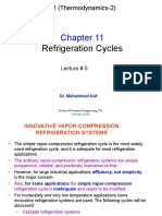 Lecture 5 Capter 11 (Refrigeration Cycle)