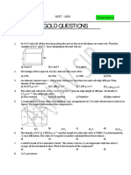 Gold Questions: Solid State Chemistry