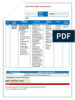 Institución Educativa: Docente: Área: Fecha: Grado: Duración