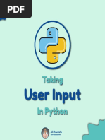 Taking User Input in Python