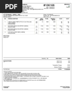 Invoice 106168