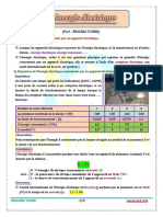 L'énergie Électrique - Prof - TAHIRI (WWW - Pc1.ma)