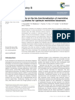 Materials Chemistry B: Journal of