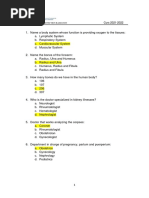 Possible Questions Test MP03 Radiation Protection