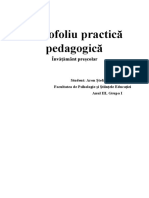 Portofoliu Practica Prescolar II