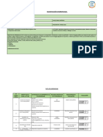 Planificación MARZO 8º Básico 2023