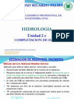 UNIDAD 2c HIDROLOGIA-URP - 2021-1