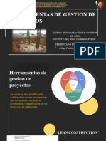 Herramientas de Gestion de Proyectos