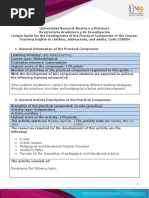 Guide For The Development of The Practical Component - Unit 3 - Task 4