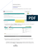 Online Process Flowfor PFWithdrawal