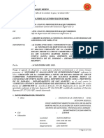 Informe 15 Observacion A Adicional de Obra N°01