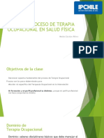 Clase 2 PROCESO DE TERAPIA OCUPACIONAL EN SALUD FÍSICA