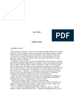 24 Guerra y Paz Autor León Tolstói