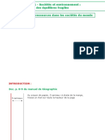 G1. Risques Et Ressources