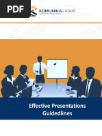 Effective Presentation Guidelines