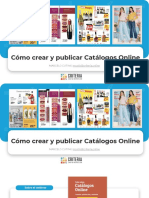 Cómo Crear y Publicar Catálogos Digitales