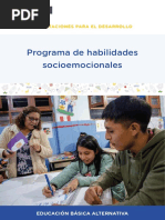 Programa de Habilidades Socioemocionales Orientaciones para El Desarrollo