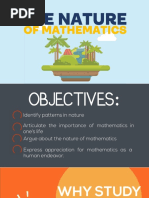 Lesson 1.1 Nature of Mathematics