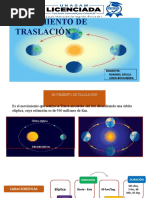 Movimiento de Traslación