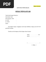 Surat Pengantar, Formulir Pendaftaran, Surat Pernyataan Pendaftaran Badan Usaha