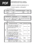 Sesiones de Aprendizaje Ept 2do Grado I Bimestre Copia 3 PDF Free