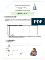 La Primer Ley de Mendel para Cuarto de Secundaria