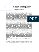 ANINDYA BATABYAL (2016) - Change and Continuity in Indonesian Foreign Policy From Sukarno Subarto To Megawati