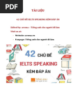 42 Chu de Ielts Speaking