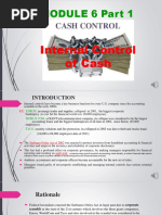 Module 6 Part 1 Internal Control