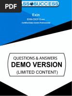 Exin CDCP Demo