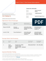 E-Tiket Pesawat Keberangkatan